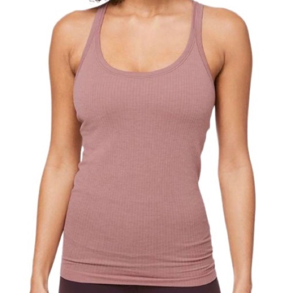 Lululemon Ebb To Street Tank Top Copper Coil Size 10